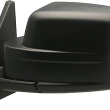 Dorman 955-1100 Driver Side Power Door Mirror - Folding for Select Jeep Models, Black