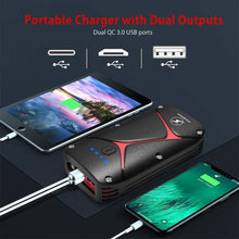 Jump Starter for Car, FLYLINKTECH 1000A Peak 15000mAh Portable Car Battery Starter Engine - 12V Car Battery Power Pack Battery Booster