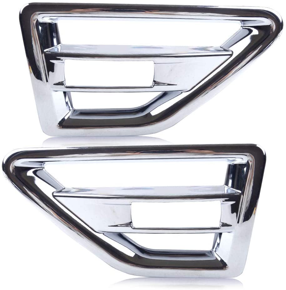Eastar 2pcs ABS Side Air Intake Vent Cover Trim Fit for Land Rover Freelander 2 LR2 2008-2015
