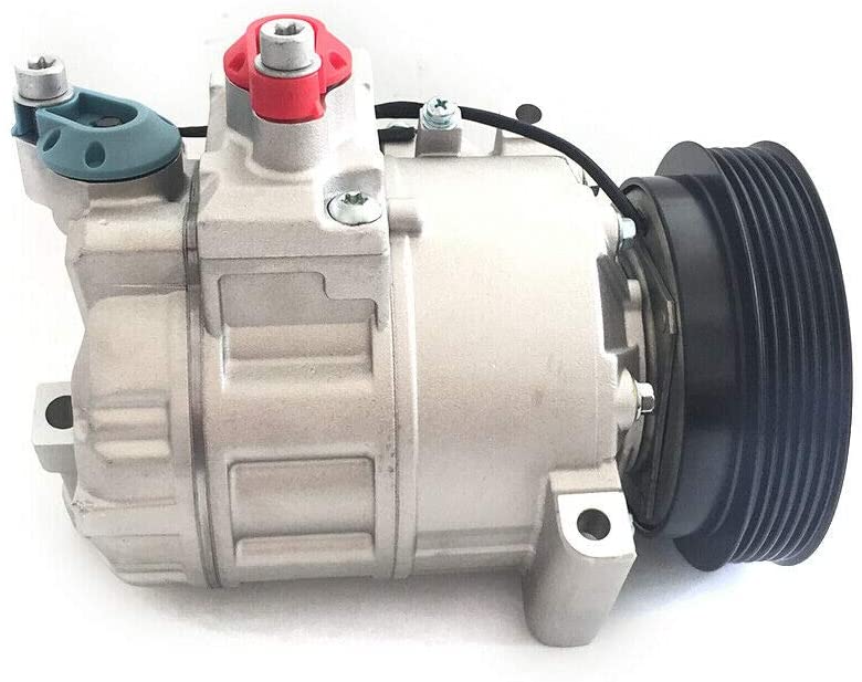 AC Compressor & A/C Clutch A/C Air Conditioner Compressor Compatible with Volvo XC70 XC90 3.0L 3.2L & Land Rover 3.2L New (US stock)