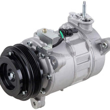 AC Compressor & A/C Clutch For Chevy Silverado GMC Sierra 1500 Pickup 4.3L V6 2014 2015 2016 - BuyAutoParts 60-03828NA New