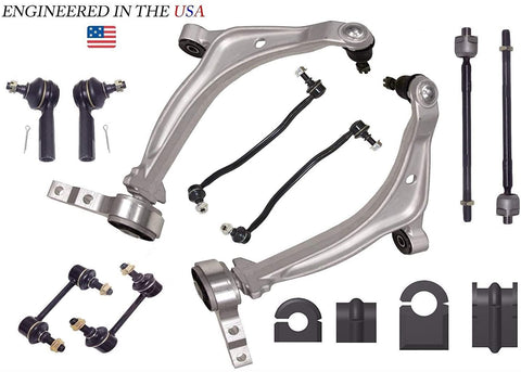 14PC Suspension Kit with Made In USA Bushings FOR 2002-2006 Altima 3.5L