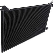 ECCPP Auto Parts Air Conditioning A/C AC Condenser Aluminum A/C AC Condenser Replacement Radiator for CU4953 2009 2010 C-adillac Escalade/Avalanche/Suburban AC4953