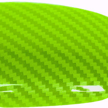 ToolEpic for Dodge Challenger Charger Durango Accessories 2015-2020 - Gear Shift Knob Trim Cover- ABS Plastic with Carbon Fiber Paint Surface, Perfect for Decoration - White Clearcoat