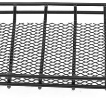 SALUTUYA Steel Universal Black Roof Rack Car Top Luggage Holder Model Vehicle Accessory Luggage Tray Roof Rack for Tamiya CC01 / CR01 / D90 / SCX10 1/10 1/8 RC Crawler Car