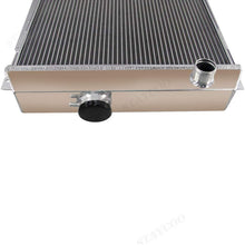 CoolingSky 3 Row All Aluminum Radiator for 1954-55 Jeep Willys 3.7L &1956-64 Jeep Truck/6-226/Utility Wagon 3.7