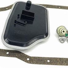 Trans Shift Solenoid Filter Service Kit Replacement For Ford Mazda Focus Protege 99-On with the 4F27E & FN4A-EL Model 4-Speed Transmission XS4Z-7H148A