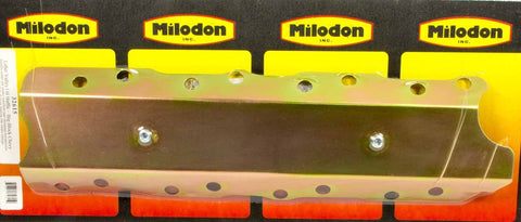 Milodon 32615 Gold Zinc Plated Lifter Valley Baffle for Big Block Chevy