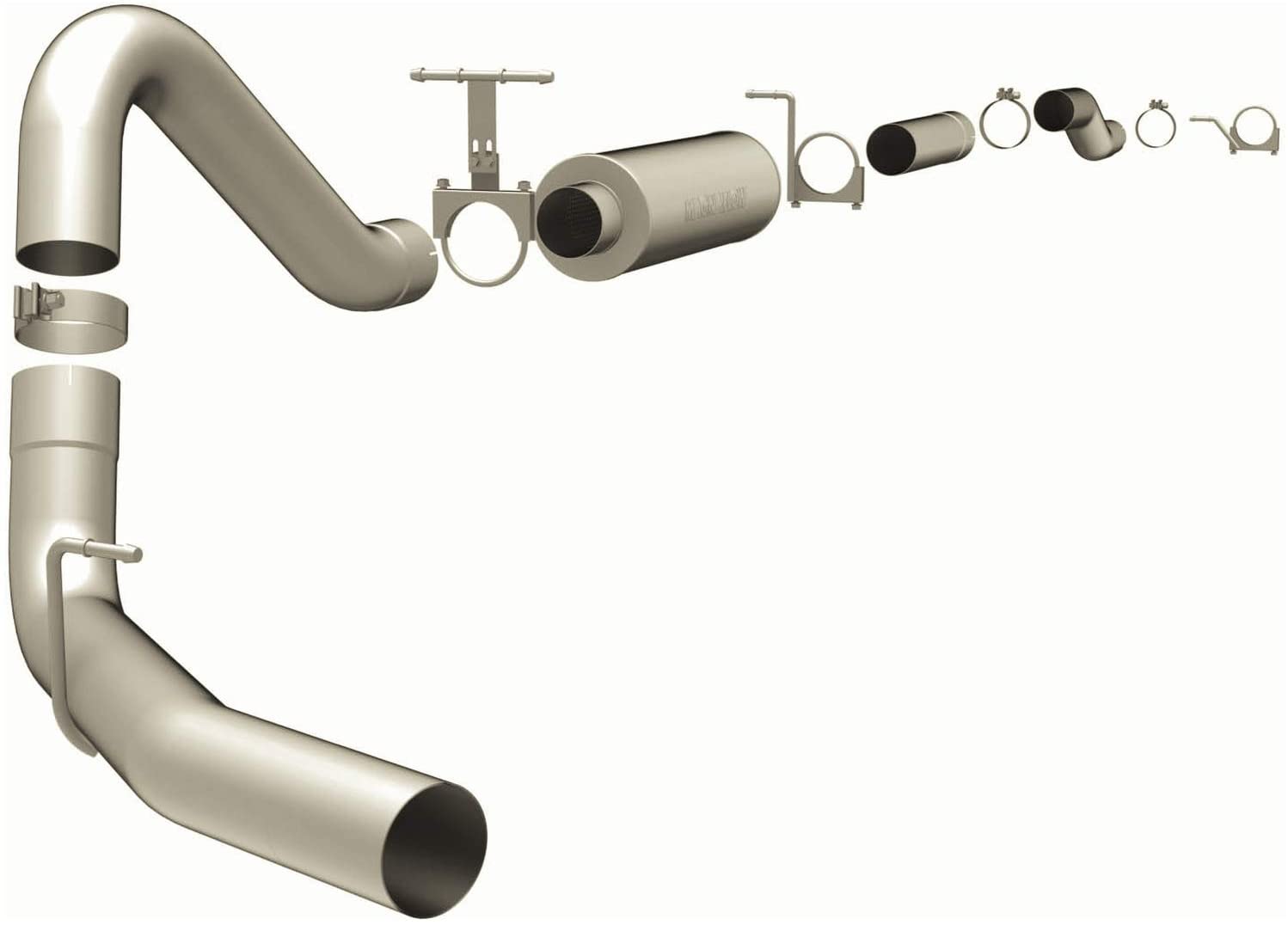 MagnaFlow 18951 Large Aluminized Performance Exhaust System Kit