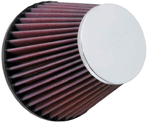 K&N Universal Clamp-On Filter: High Performance, Premium, Washable, Replacement Filter: Flange Diameter: 3.25 In, Filter Height: 4.78125 In, Flange Length: 0.75 In, Shape: Round Tapered, RC-9660