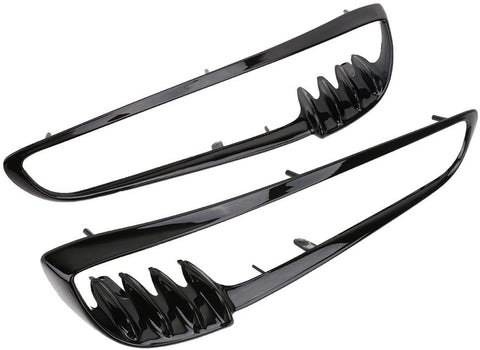 Jade Motorcycle Chrome L & R Radiator Trim Bezels fit For Harley Davidson V-Rod VRSC VRSCDX 01-10