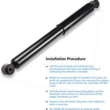 Shocks and Struts,ECCPP Front Rear Shock Absorbers Strut Kits Compatible with85 86 87 88 89 90 91 92 93 94 95 96 98 99 00 01 02 03 04 05 Chevy Astro,1985-2005 GMC Safari 344081 37063 344082 37064