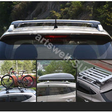 YiXi-Partswell 2Pcs Lockable Roof Rack Cross Bars Crossbar Baggage Luggage Rack Fit for Nissan X-Trail Rogue 2014-2020 - Black