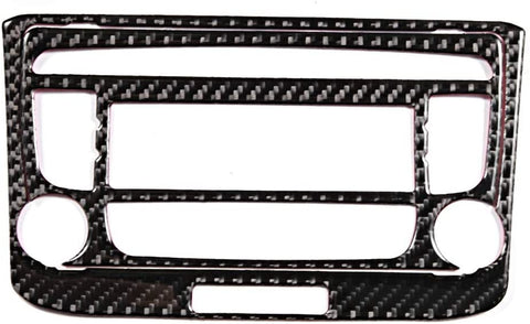 Suuonee Car Panel Decoration,Carbon Fiber Car Air Conditioner Panel Decoration Fit for Audi TT 8n 8J MK123 TTRS 2008-2014