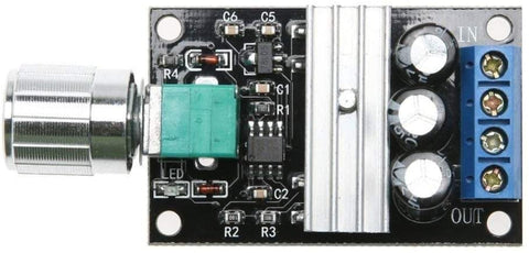 Module DC Motor Speed Controller 6-28V 12V 24V 3A Regulator Adjustable Variable Speed Control Switch Fan DC Motor Governor Tools