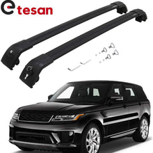2 Pieces Cross Bars Fit for Land Rover Sport 2014 2015 2016 2017 2018 2019 2020 2021 Black Cargo Baggage Luggage Roof Rack Crossbars