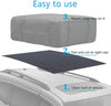 HONUTIGE Roof Cargo Bag Protective Mat, Foldable Cuttable Thick PVC Protection Pad with Extra Cushioning for Protecting Car Roof Carrier Bags & Car Roof, Universal Roof Rack Pad 34” x 43”