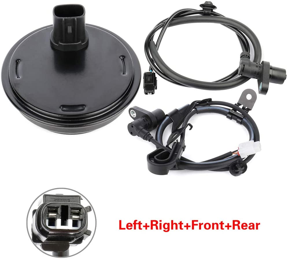 ANPART ABS Wheel Speed Sensor Left+Right+Front+Rear Fits for 2004-2006 Scion xB