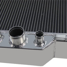 ALLOYWORKS 2 Row Aluminum Racing Radiator for 1999-2005 Ford F-250 F-350 Super Duty/Ford Excrusion 6.8L 7.3L Powerstroke Engine Turbo Diesel AT/MT