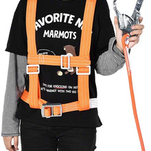 Jadeshay Climbing Harness Outdoor Adjustable Safe Belts for Mountaineering Tree Climbing Outdoor Training Caving Rock Climbing Rappelling Equip Aerial Work Large Buckle 3m