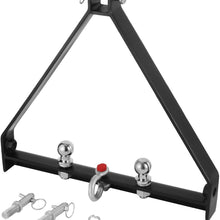 Happybuy 3 Point BX Trailer Hitch Drawbar Trailer Hitch Receiver 3 Point Trailer Receiver 1 Tractor Tow Hitch Drawbar