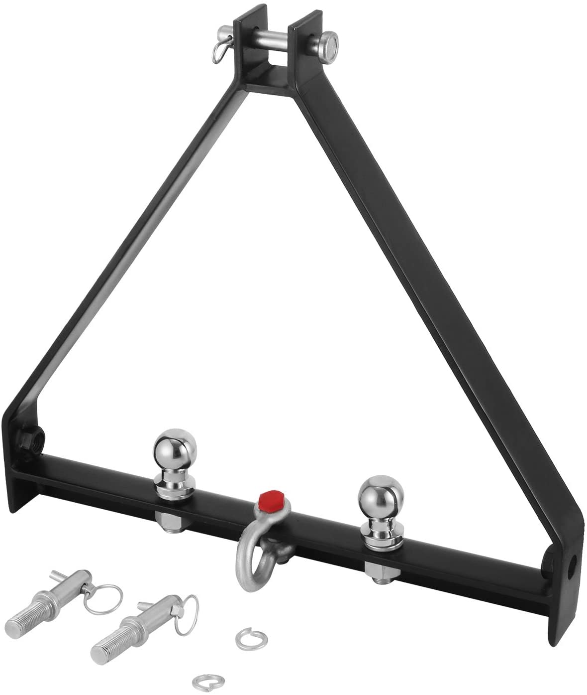 Mophorn 3 Point Hitch Heavy Duty Tractor Drawbar Towing Capacity BX Trailer Hitch Drawbar 3 Point Trailer Hitch for Kubota John Deere (BX Trailer Hitch)