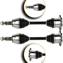 ECCPP CV Axle Shaft Assembly fits for 2010 2013 for Cadillac Escalade ESV EXT 4.3L 4.8L 5.3L 6.0L 6.2L Front Left Right 2PC