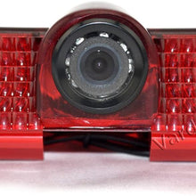 Vardsafe VS7067R Replacement 7 Inch Rear View Mirror Monitor & Brake Light Reverse Backup Camera for GMC Savana/Chevy Express 1500 2500 3500 Van (2003-2019)