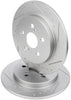 BRAKEUS Brake Rotors Kits Fit for CT0h,Pontiac Vibe,Toyota Corolla/Matrix/Prius/Prius Plug-In/Prius Prime with 5 -Lugs Slotted Disc