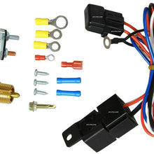 CoolingCare All Aluminum 3 Row Radiator+ Fan Shroud w/Relay Kits for Chevy/GMC C10 C20 C30 K10 K20 K30 C/K Series Pickup Truck Camaro Blazer 1970-1987