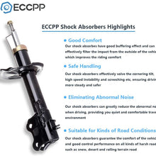 Shocks Struts,ECCPP Front Pair Shock Absorbers Strut Kits Compatible with 2002 2003 2004 2005 2006 Nissan Sentra 333310 333311 72105 72106