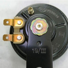 FLAMEER Disc Horn Universal Loud Motorcycle Round Loudspeaker 48V 0.2A Electric Vehicle Siren Loud Horn Super High Pitch Air Horn