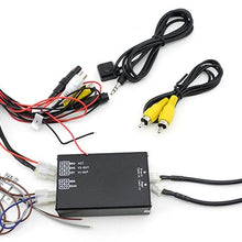 iNewcow Car Multiple Cameras Switch Control Box 2 Way Channel for Front/Rear/Right/Left View Parking Camera System Video Control to LCD/DVD/DVR.