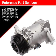 cciyu AC Compressor with Clutches Set for Nissan Murano 2003-2007 Replacement fit for CO 10863JC Auto Repair Compressors Assembly