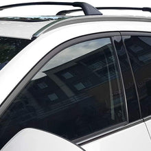 Crossbars Compatible With 2017-2018 Mazda CX-5, Factory Style Aluminum Cross Bar Roof Rack Black Cap Set By IKON MOTORSPORTS