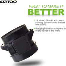 SCITOO Mass Air Flow Sensor Meter Sensor MAF fit BMW 323Ci 323i 2.5L 328i 2.8L 1999-2000 323iS 2.5L 328iC 328iS 2.8L 1999 325Ci 325i 2.5L Before 9/02 525i 2.5L 2001-2003 3621432356 5WK9608