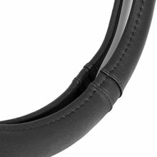 Motor Trend SW-761-BK-M_AM Black Ergonomic ComfortGrip Originals Steering Wheel Cover for Car Auto (Sedan Truck SUV Minivan) - Universal Fit 14.5"-15.5"