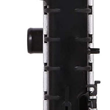 Lynol Cooling System Complete Aluminum Radiator Direct Replacement Compatible With 2005-2010 Cobalt 2003-2007 Saturn Ion 2007-2009 G5 4 Cylinder 2.4L 2.2L