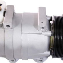 Niviora 1pc A/C Compressor Compatible with Chevy Aveo Aveo5 Pontiac Wave Wave5 Suzuki Swift+ 1.6L l4
