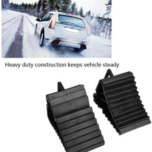 Wheel Stopper, 2pcs Car Anti-slip Block Tyre Slip Stopper Wheel Alignment Block Tire Support Pad