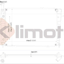 Klimoto Radiator | fits Hyundai Tucson 2005 Kia Sportage 2005-2008 2.7L V6 | Replaces 040876440302 253102E800 HY3010152 R2785-ACP