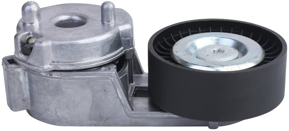 DRIVESTAR 4854089AB Belt Tensioner with Pulley for 2002 2003 2004 2005 2006 Jeep Wrangler TJ 2000 2001 2002 2003 2004 Jeep Grand Cherokee L6 4.0L
