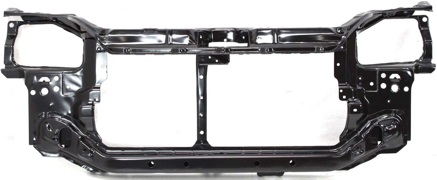Radiator Support Assembly Compatible with 1992-1995 Honda Civic Black Steel
