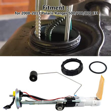 Fuel Pump Assembly for Polaris Ranger 500 700 800 EFI 2008-2013, 2204306 2520817, Electric Fuel Pump with Fuel Level Sending Unit