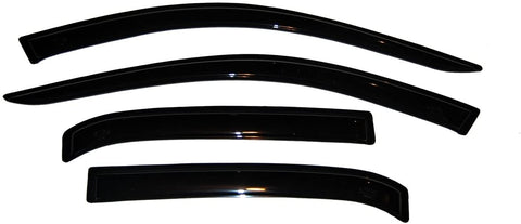 Auto Ventshade 94943 Original Ventvisor Side Window Deflector Dark Smoke, 4-Piece Set for 2003-2007 Honda Accord