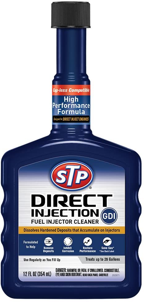 STP Fuel System Cleaner and Stabilizer, Advanced Synthetic Technology, Bottles, 12 Fl Oz, 18025B