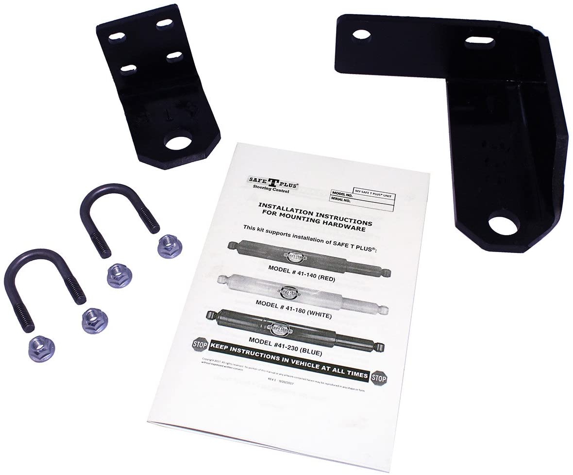 Safe-T-Plus RV Steering Stabilizer Mounting Kit (Model: E-340K13)