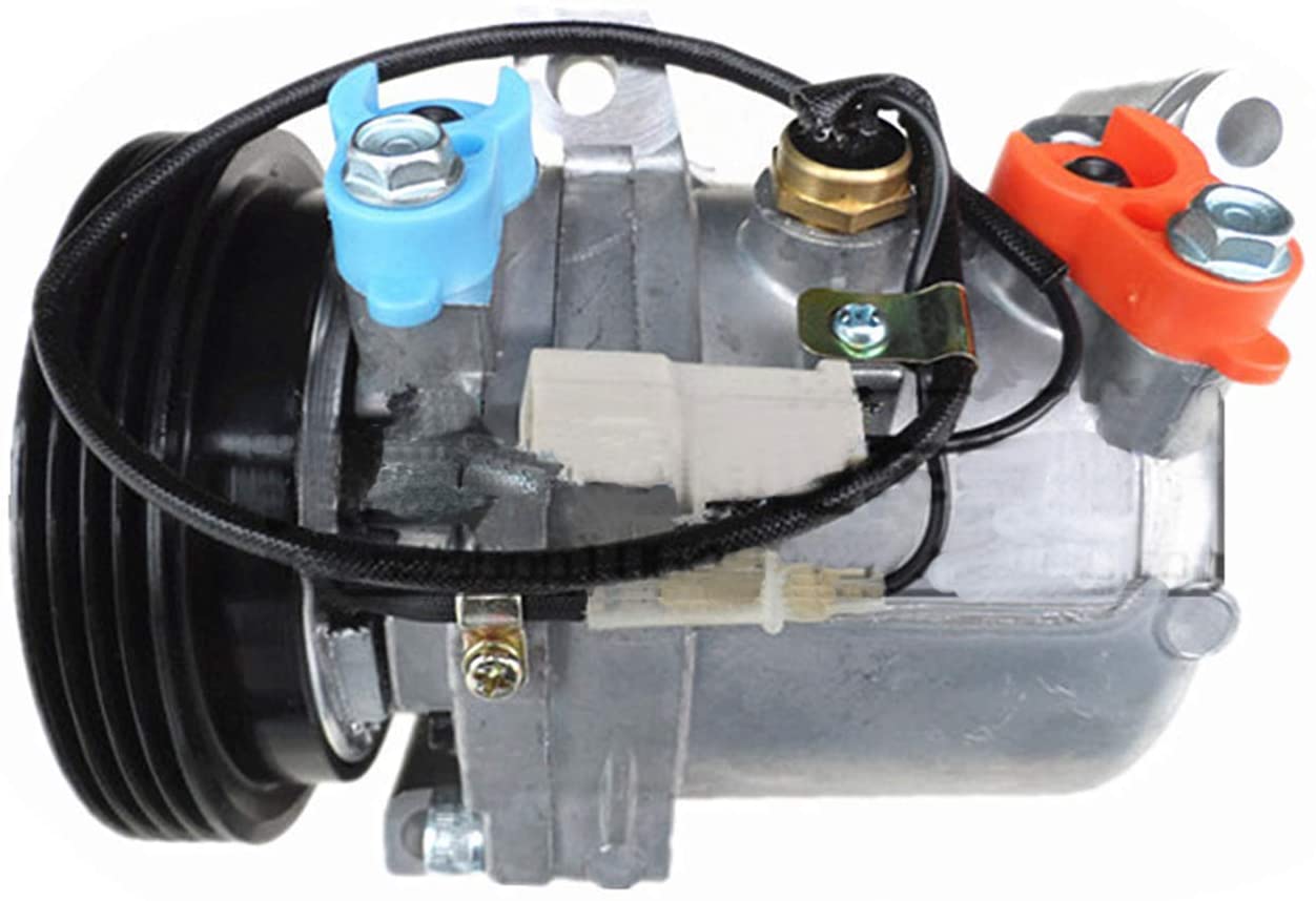 Notonmek 4PK / 12V Air Conditioning Compressor W08K0821064 95201-77GB2 95200-60B51 SS07LK10 Auto AC Compressor with Clutch Assy For Suzuk i Jimn y Seik o Seik i SS07LK10
