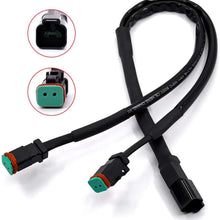 2 Leads DT DTP 2 pin Socket Adapter for LED Work Light Retrofit Connectors Wiring Harness (4IN1)