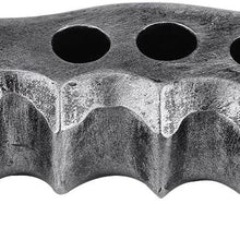Qiilu Universal Manual Transmission Car Gun Grip Knife Handle Gear Shift Lever Knob Shifter(Titanium)